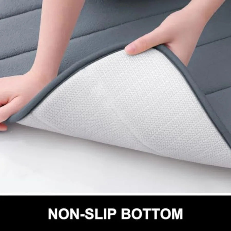 Premium Memory Foam Bath Mat Non Slip Bathroom Rug