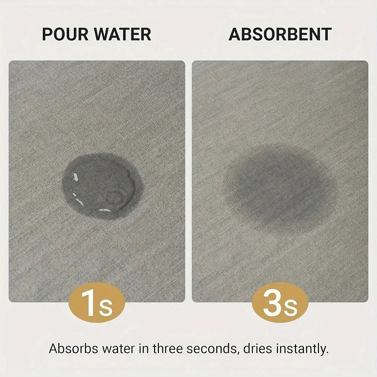 Quick Dry Non Slip Absorbent Diatom Mud Bathroom Mat Rug