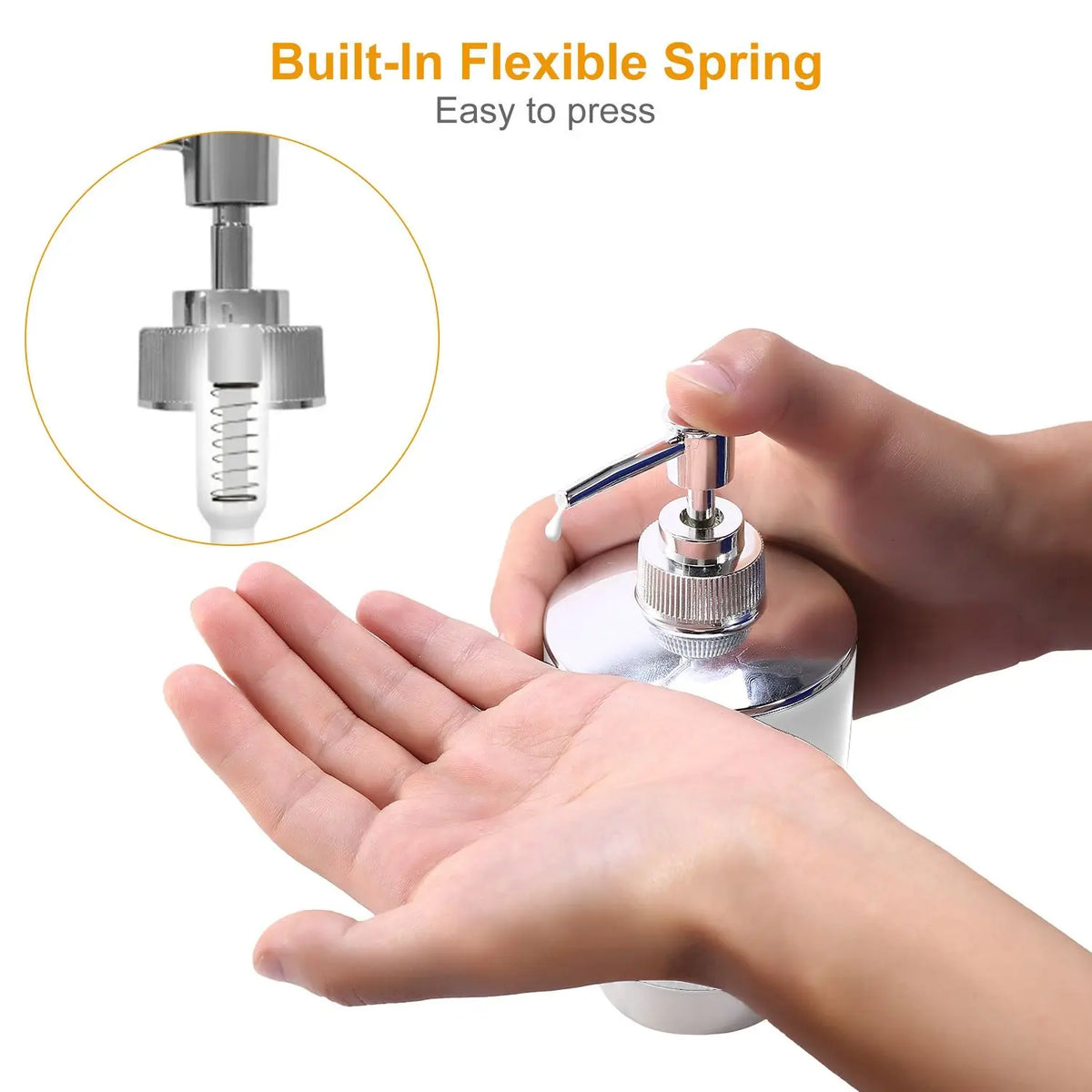 Bathroom Accessories Set With Soap Dispenser And Toothbrush Holder