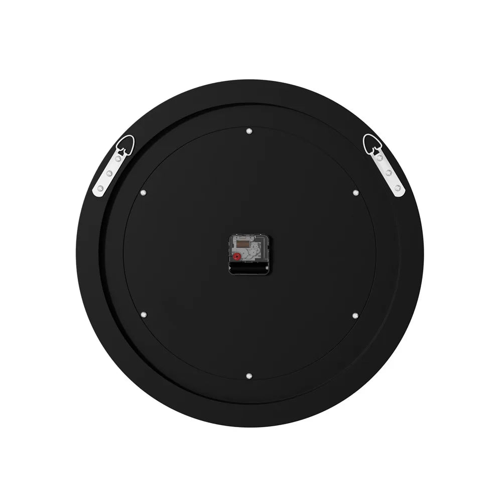 Glamorous Diamond Edge Quartz Wall Clock With Silent Sweep Movement