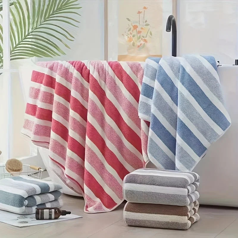 Vunzaom Cotton Blend Bathroom Towel Set For Home Use
