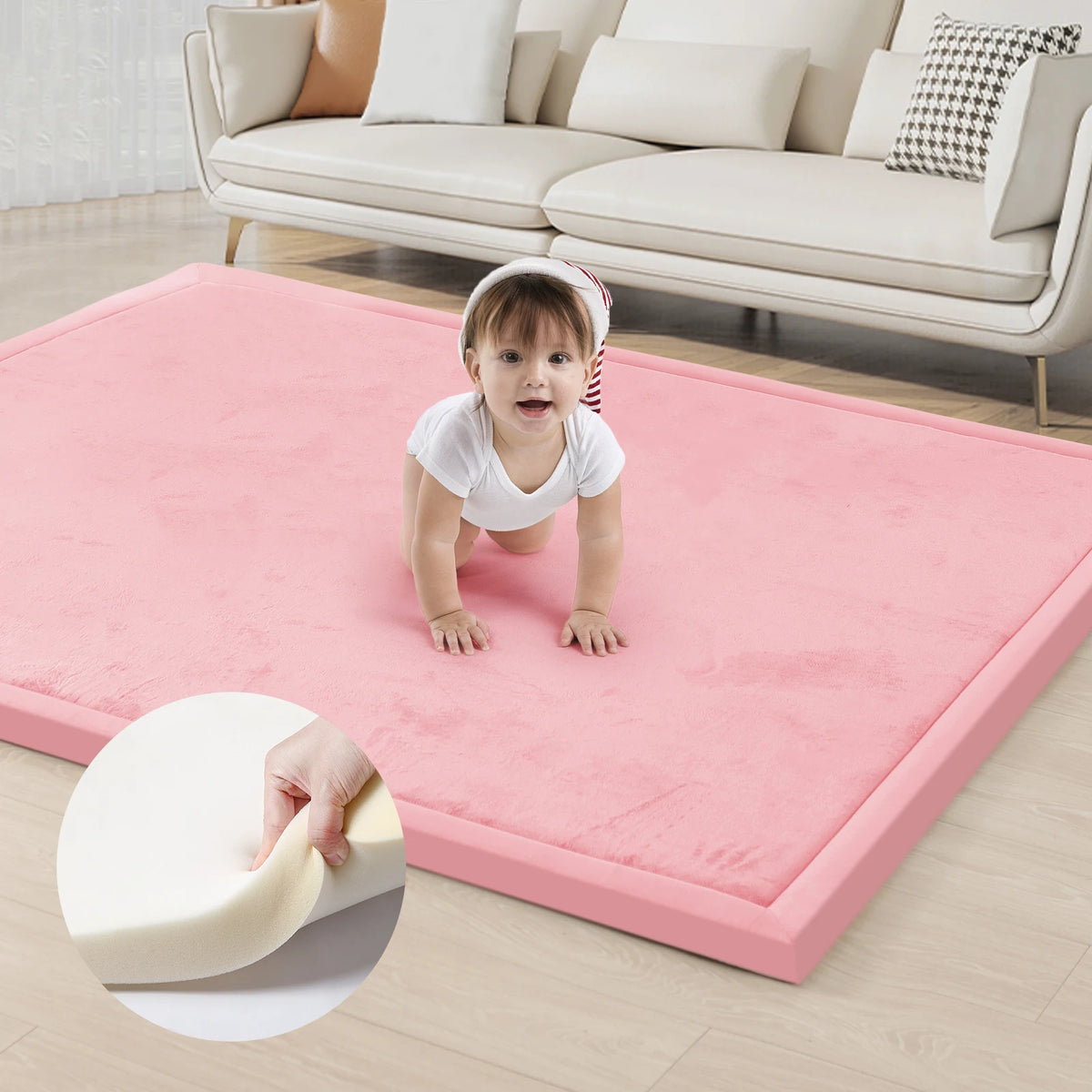 PaPaMat Baby Play Mat Tatami Style Non Slip Carpet