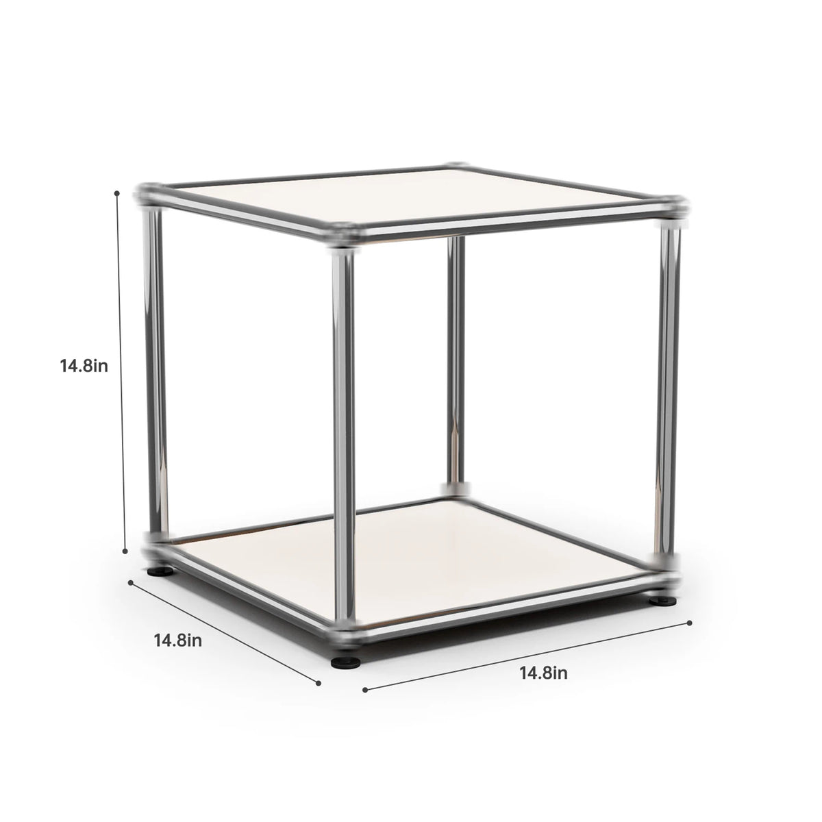 Modern Stainless Steel Storage Cabinet TV Stand Organizer