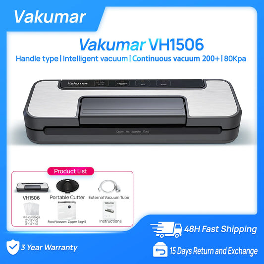 Vakumar Automatic Vacuum Sealer Machine For Sous Vide Cooking