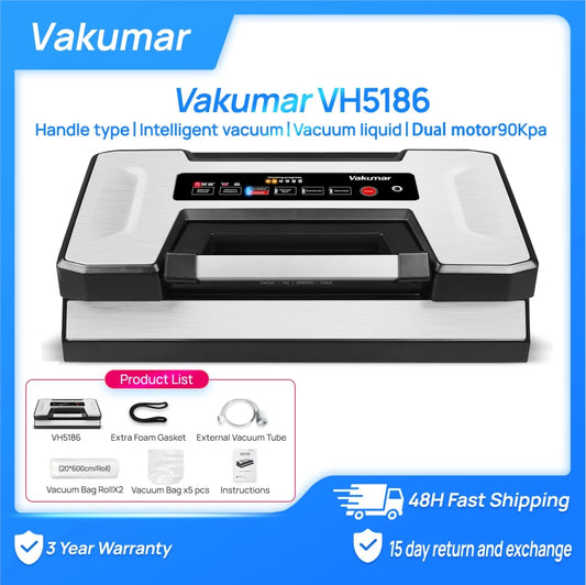 Vakumar Automatic Commercial Kitchen Food Vacuum Sealer Packaging Machine