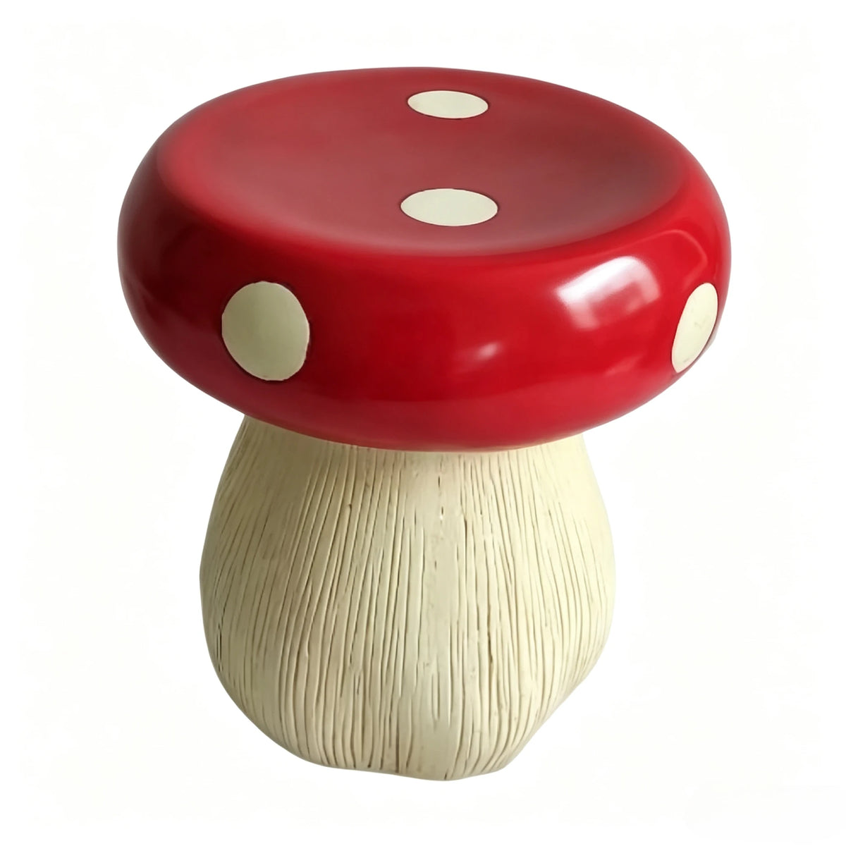 Decorative Resin Mushroom Garden Stool Patio Outdoor Seat