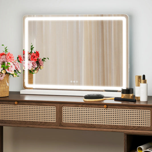 JHK LED Vanity Mirror With Lights Dimmable Memory Function