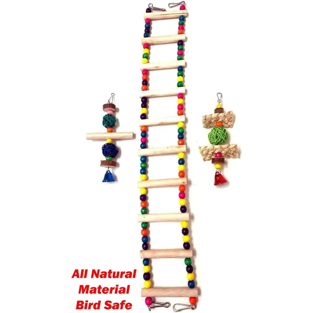 Mcage Flight Double Top Bird Cage With Toys Nesting Box