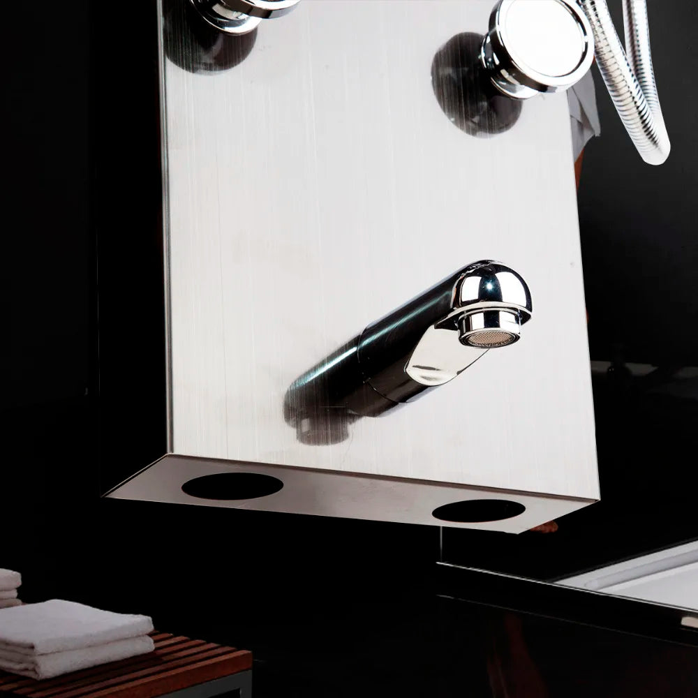 MEKKHALA LED Shower Panel Set With Rainfall And Digital Display