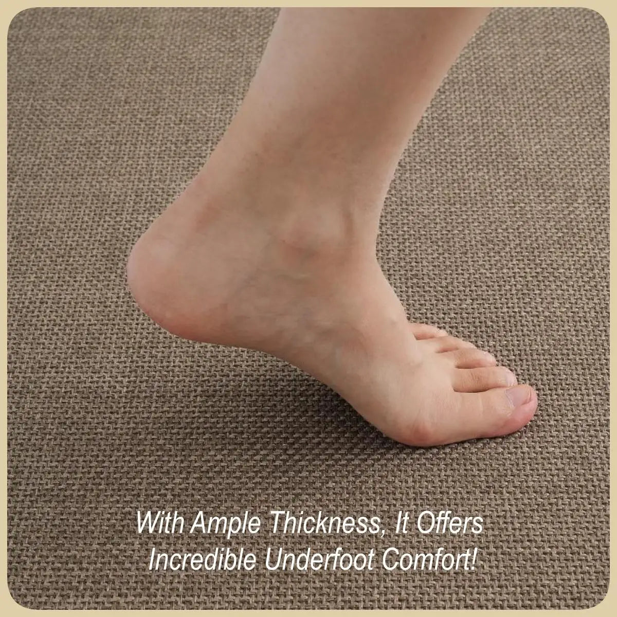 Quick Dry Absorbent Bathroom Mat Set With Non Slip Backing