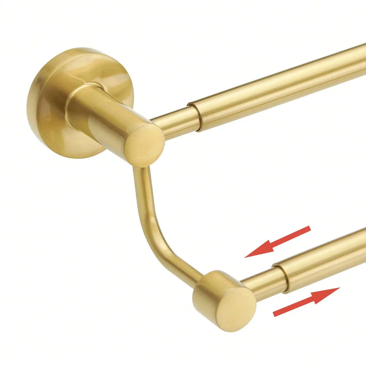Adjustable Stainless Steel Wall Mount Towel Bar For Bathroom