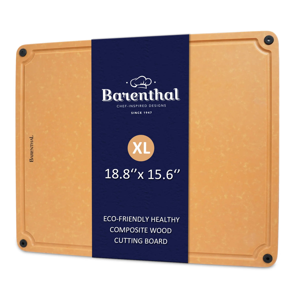 Barenthal Pine Wood Cutting Board With Antibacterial Juice Groove