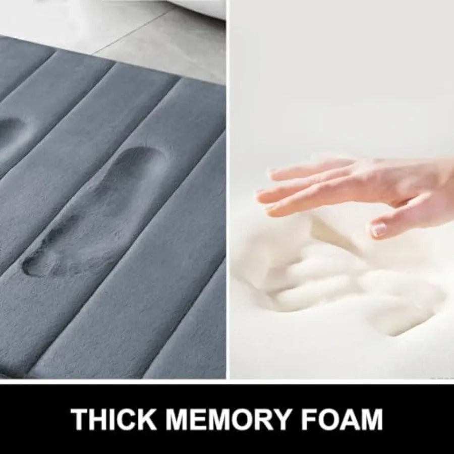 Premium Memory Foam Bath Mat Non Slip Bathroom Rug
