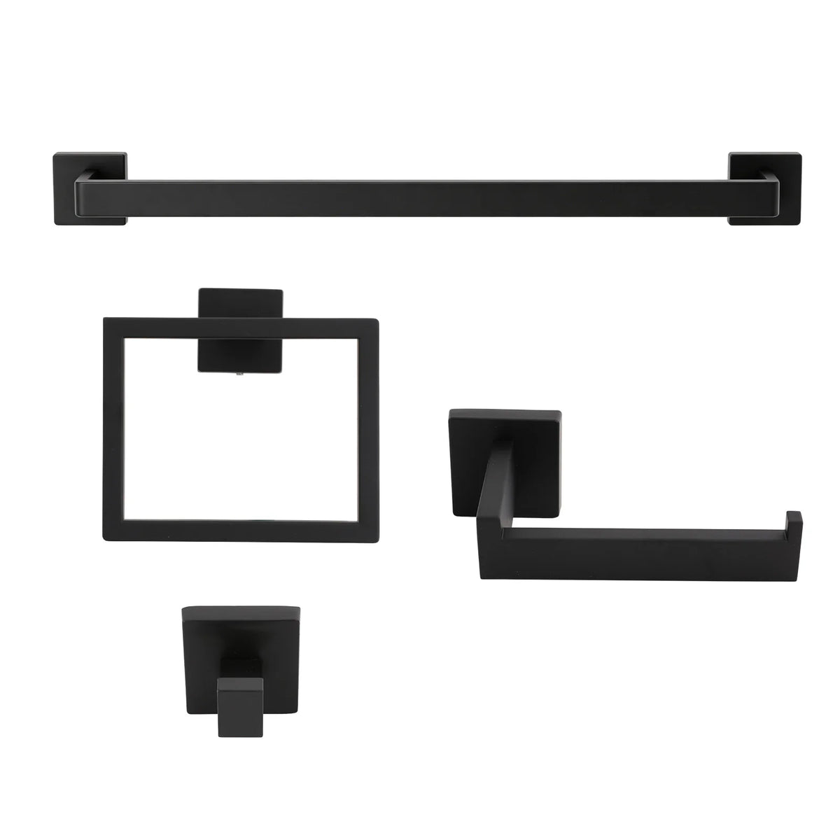 Stainless Steel Bathroom Hardware Set Wall Mounted Towel Kit